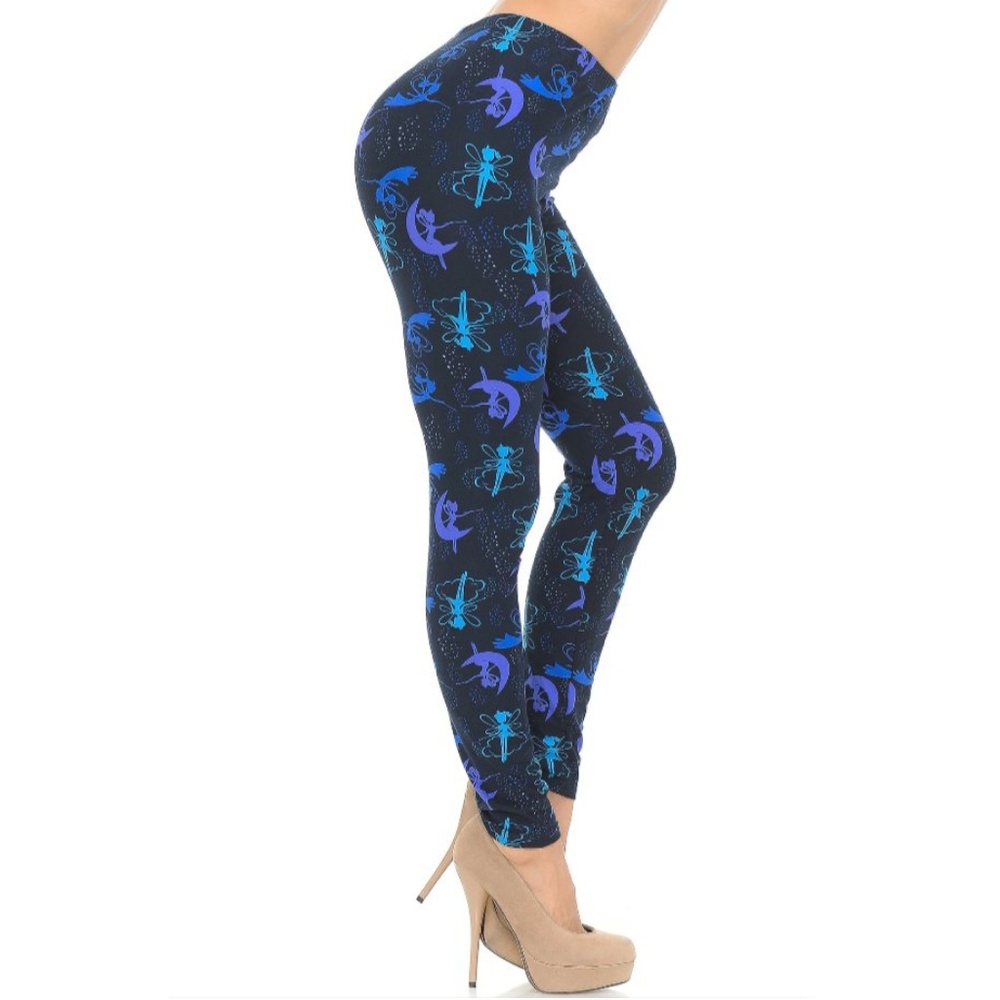 Tinker Bell Fairy Leggings Size 0-10